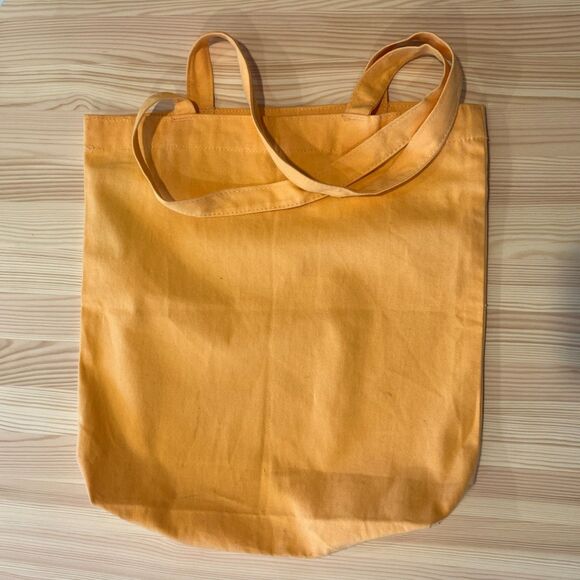 Baggu Orange Canvas Tote Bag - Picture 3 of 5